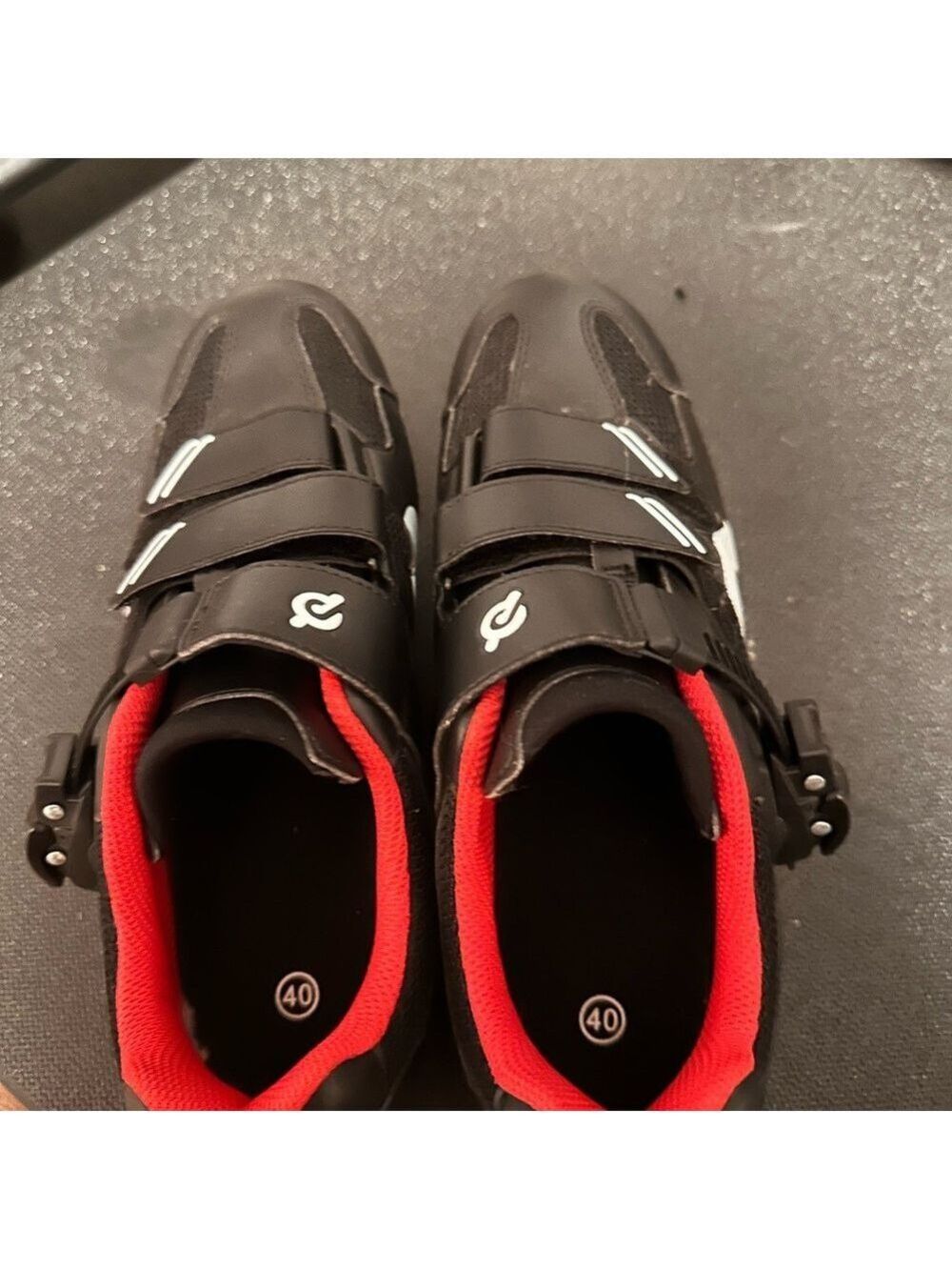 Peel to Black Cycling Shoes